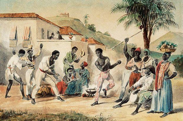 Retrato de um antigo quilombo, comunidade formada por famílias negras que fugiam da escravidão no Brasil Colônia: uma nova visão da história afro-brasileira (Reprodução/ANF)