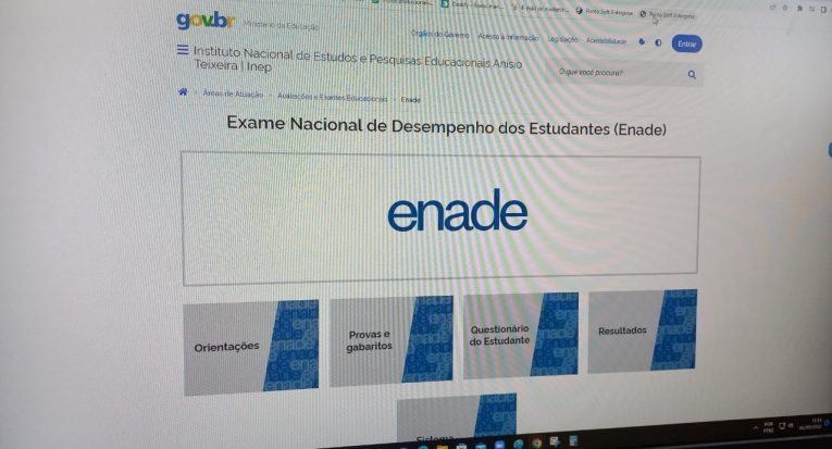O Questionário do Estudante deve ser acessado e preenchido até 26 de novembro, através do site do Enade (Divulgação/Grupo Tiradentes)