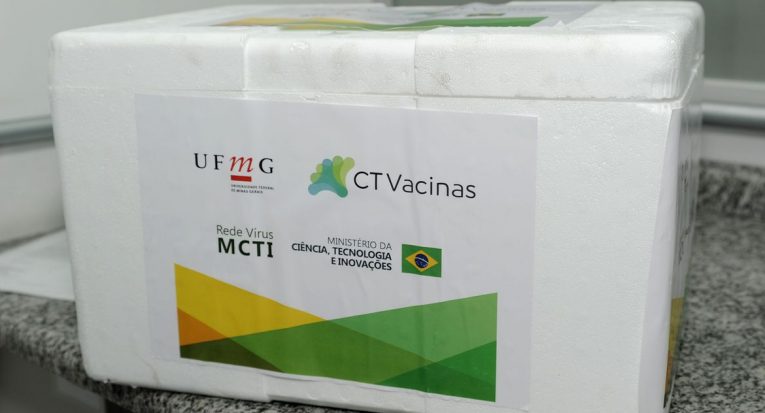 Material biológico que será utilizado em pesquisas para o desenvolvimento da vacina 100% brasileira contra a monkeypox (Raphaella Dias/UFMG/MCTI)
