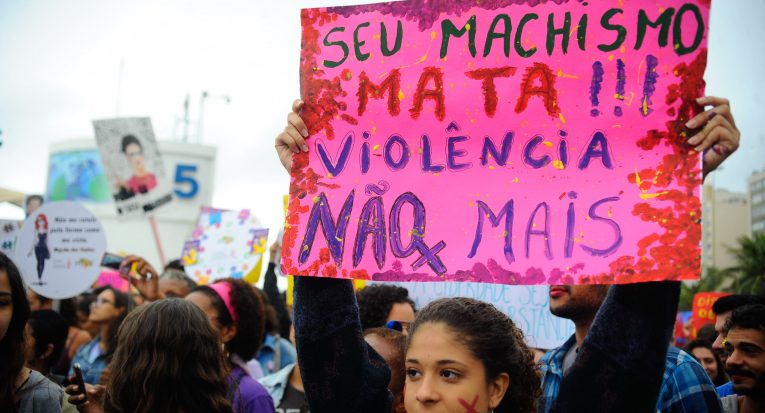O fim da violência é um dos objetivos da luta das mulheres pela plena garantia de seus direitos, que vem desde os primeiros movimentos feministas (Fernando Frazão/Agência Brasil)

