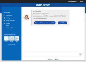 Os interessados em participar do Enem 2023 já podem acessar a Página do Participante, informando o CPF e a data de nascimento
