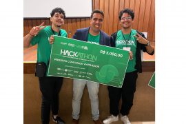 Alunos de ADS da Unit-PE ganham Hackathon de Suape