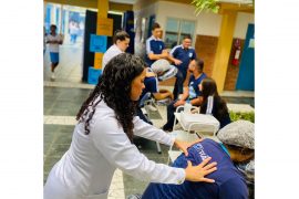 Centro Universitário Tiradentes (Unit-PE) realiza atividades de descontração no Colégio Visão